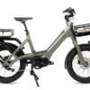 Vélo Électrique cargo Gitane G-life COMPACT CARGO - Kaki