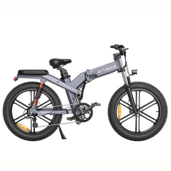 Engwe X26 1000W 26" Fat Bike Pliable E-Mountain Bike Double Batteries EMTB