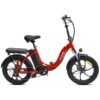 Fafrees F20 250W 20" Vélo électrique Pliant - Rouge