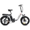 Fafrees F20 250W 20" Vélo électrique Pliant - Blanc