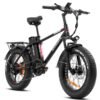 SAMEBIKE XWC05 Vélo de montagne électrique - Noir / Rouge