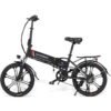 Samebike 20LVXD30-II 350W Vélo électrique de ville pliable - Noir
