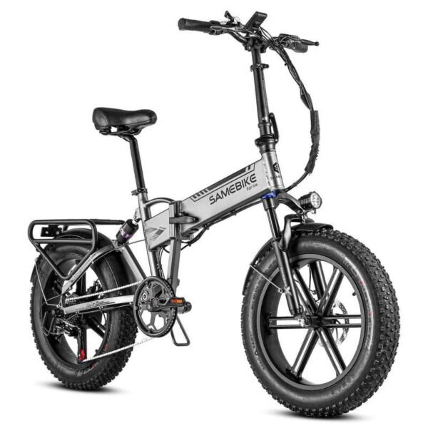Samebike XWLX09 Silver Arrow 500W 20'' Fat Bike VTT électrique 10Ah Batterie – Image 7