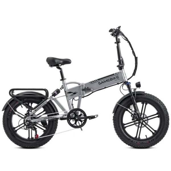 Samebike XWLX09 Silver Arrow 500W 20'' Fat Bike VTT électrique 10Ah Batterie – Image 5