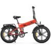 VTT électrique Pliant Engwe Engine X Fat Bike 250W 20" - Rouge