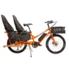 Vélo cargo électrique Yuba Kombi E5 - Orange