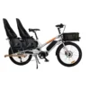 Vélo cargo électrique Yuba Kombi E5 - Gris