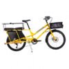 Vélo cargo longtail Yuba kombi - Jaune