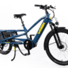 Vélo électrique longtail Yuba Spicy Curry V4 - Bleu