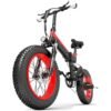 Vélo électrique pliant Bezior XF200 - Rouge