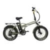 Vélo électrique pliant fatbike velobecane Snow - Vert