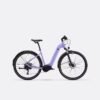 Vélo tout chemin électrique Rockrider e-actv 500 vert - Violet