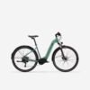Vélo tout chemin électrique Rockrider e-actv 500 vert - Vert