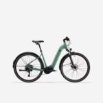 Vélo tout chemin électrique Rockrider e-actv 500 vert
