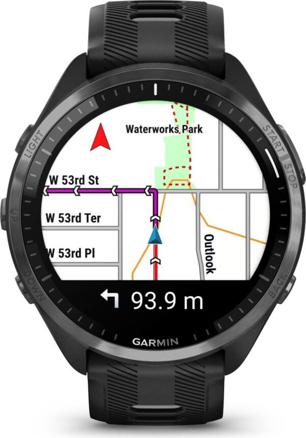 Montre GPS Garmin Forerunner 965 Noir – Image 4