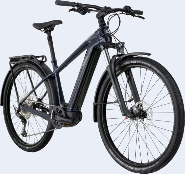 VTC électrique Cannondale Tesoro Neo X 2 Bleu – Image 3