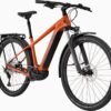 VTC électrique Cannondale Tesoro Neo X 2 Bleu - Orange