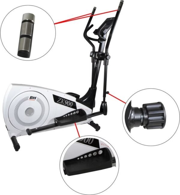 Vélo elliptique i.ZK900 Usage intensif Connecté Kinomap – Image 3